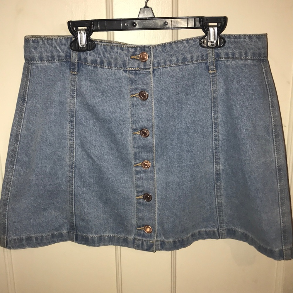 Forever 21 Jean Skirt